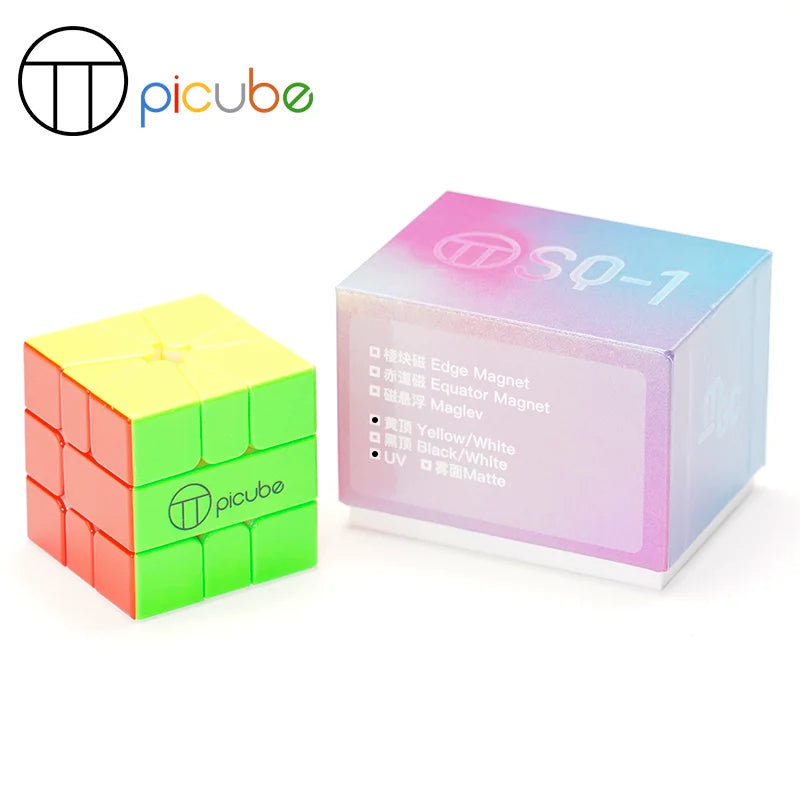 PiCube MGC SQ-1 (Edge-Magnetic + Equator-Magnetic + UV)