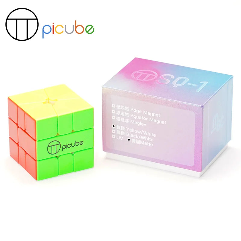 PiCube MGC SQ-1 (Edge-Magnetic + Equator-Magnetic + UV)