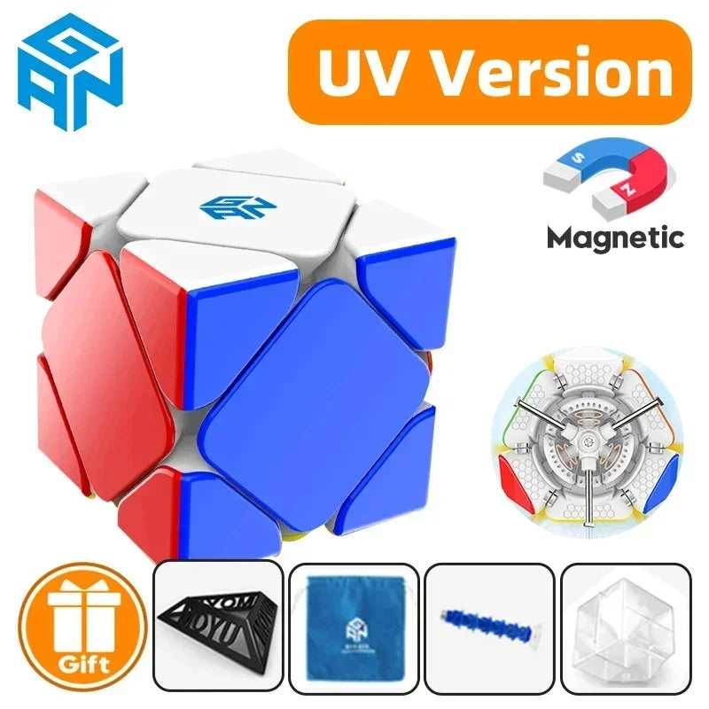 GAN Skewb M Enhanced (UV Coated)