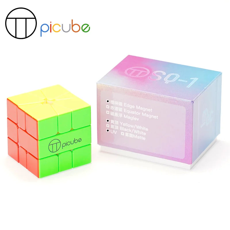PiCube MGC SQ-1 (Edge-Magnetic + Equator-Magnetic + UV)