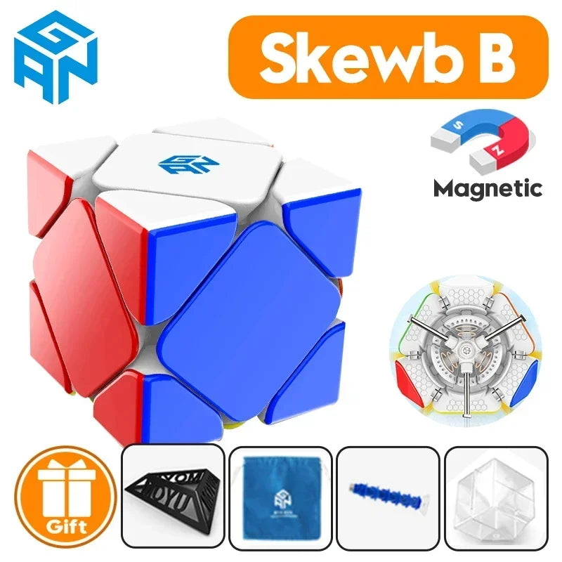 GAN Skewb M Enhanced (UV Coated)