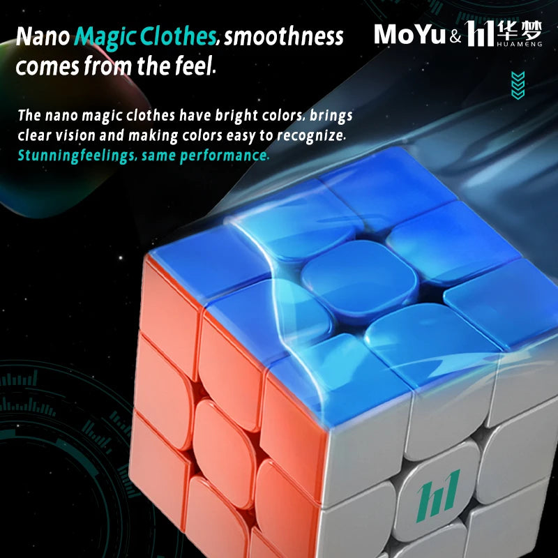 HuaMeng YS3M 3x3 Ball-Core UV (Magnetic Core + MagLev)