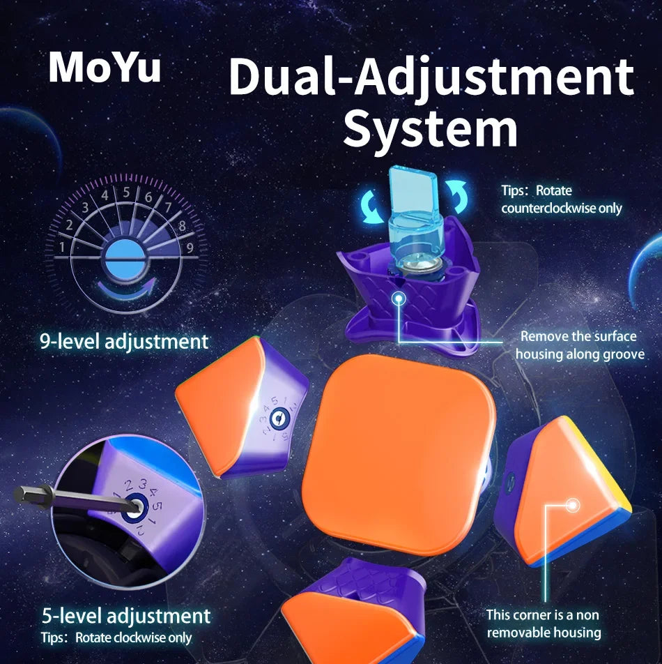 MoYu WeiLong Skewb (MagLev)
