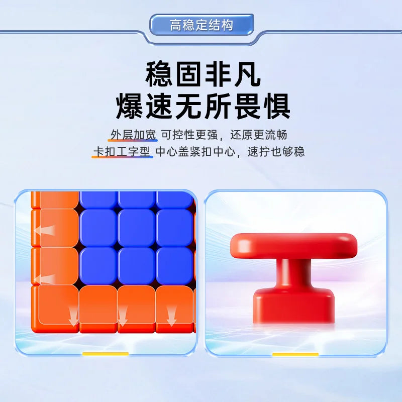 MoYu AoChuang V6 5x5 (Double-Track + UV Special Edition)