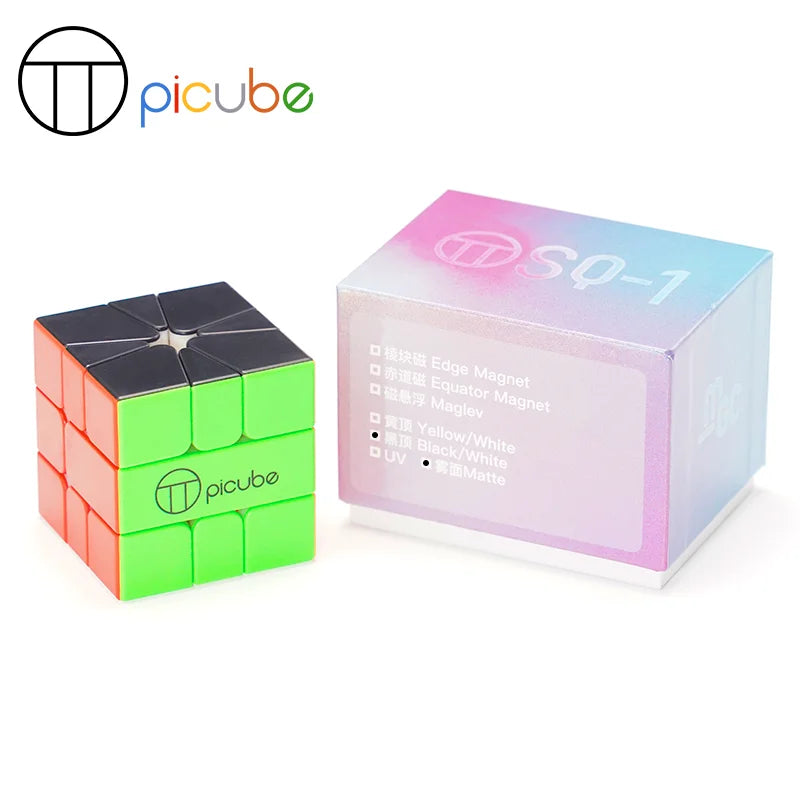 PiCube MGC SQ-1 (Edge-Magnetic + Equator-Magnetic + UV)