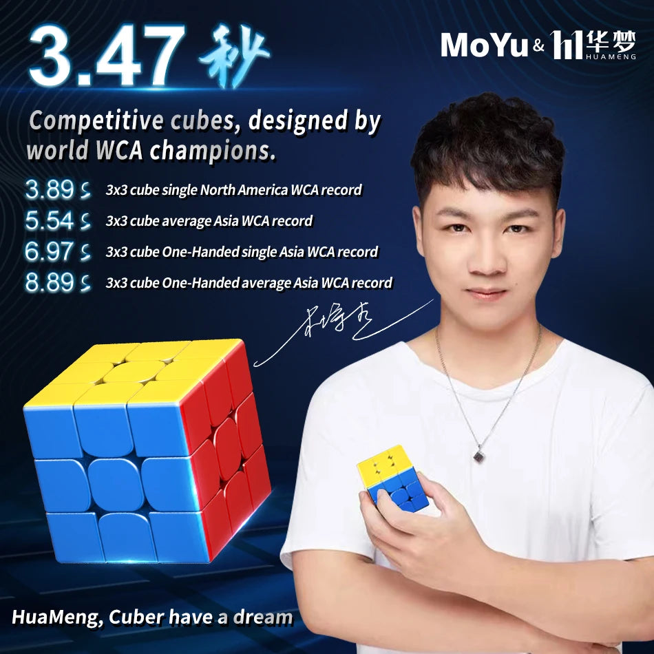 HuaMeng YS3M 3x3 Ball-Core UV (Magnetic Core + MagLev)