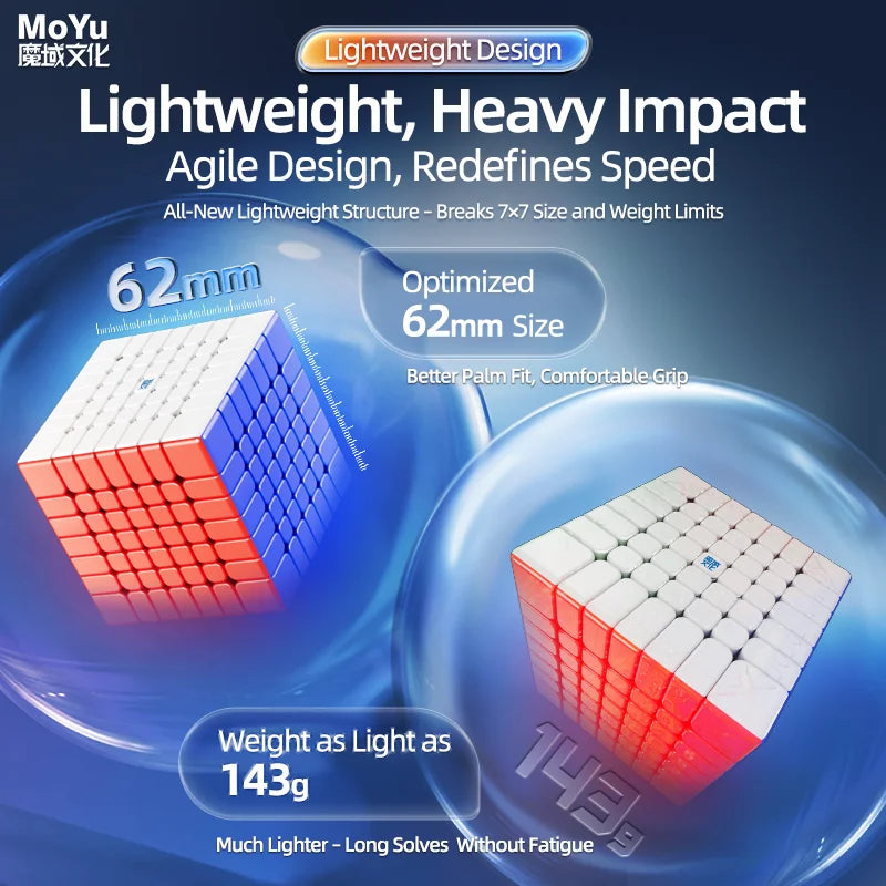 MoYu AoFu V5 7x7 (Magnetic + Triple-Track)